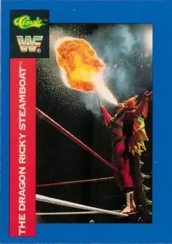 1991 Classic WWF Superstars #68 - Ricky "The Dragon" Steamboat - Front