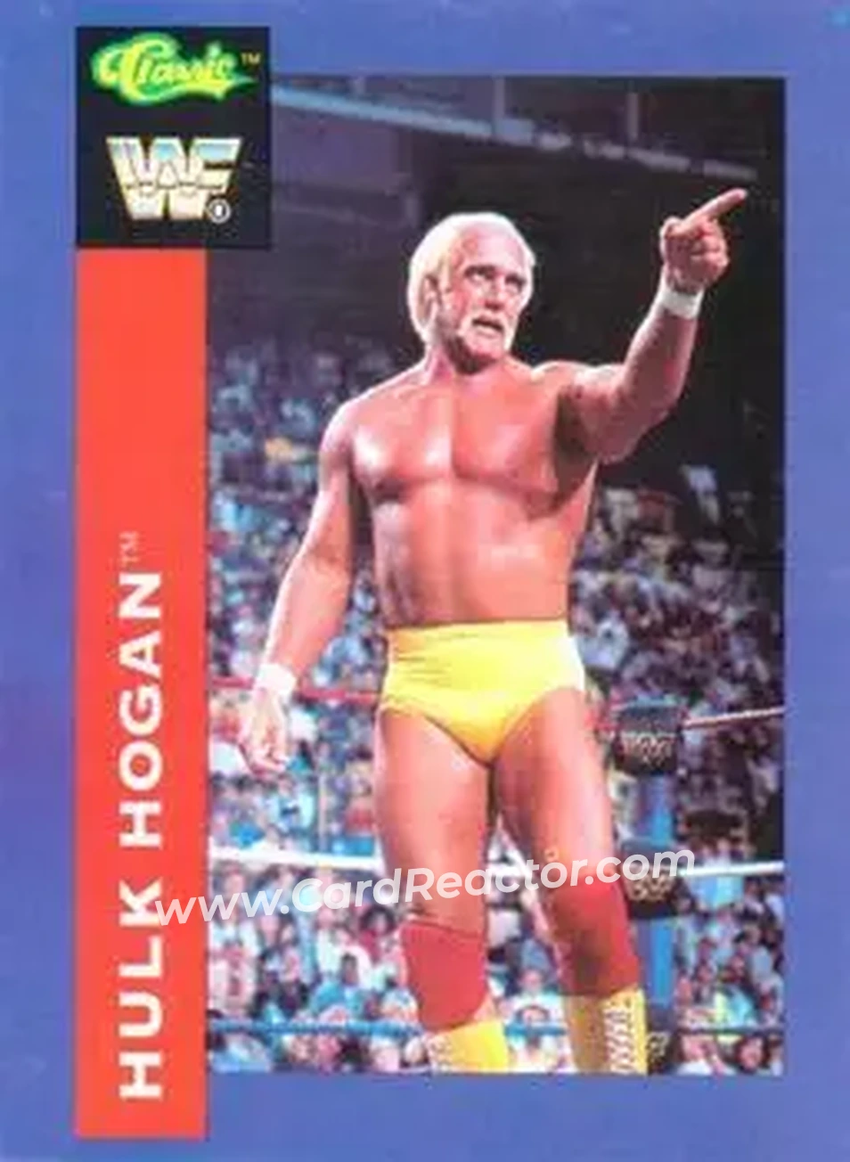 1991 Classic WWF Superstars #69 - Hulk Hogan