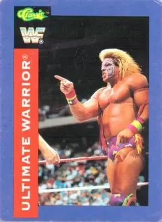 1991 Classic WWF Superstars #70 - The Ultimate Warrior