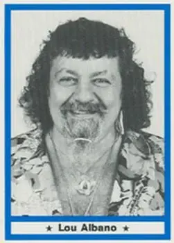 1991 Imagine Wrestling Legends #51 - Captain Lou Albano - Front