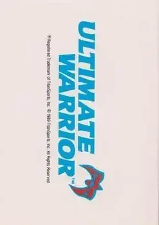 1990 Classic WWF #139 - The Ultimate Warrior