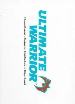 1990 Classic WWF #139 - The Ultimate Warrior