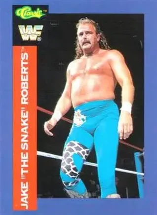 1991 Classic WWF Superstars #73 - Jake "The Snake" Roberts