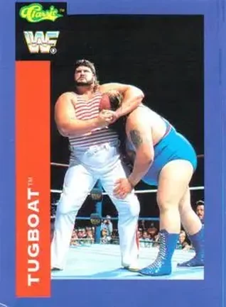 1991 Classic WWF Superstars #80 - Tugboat
