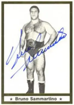 1991 Imagine Wrestling Legends #61 - Bruno Sammartino - Front