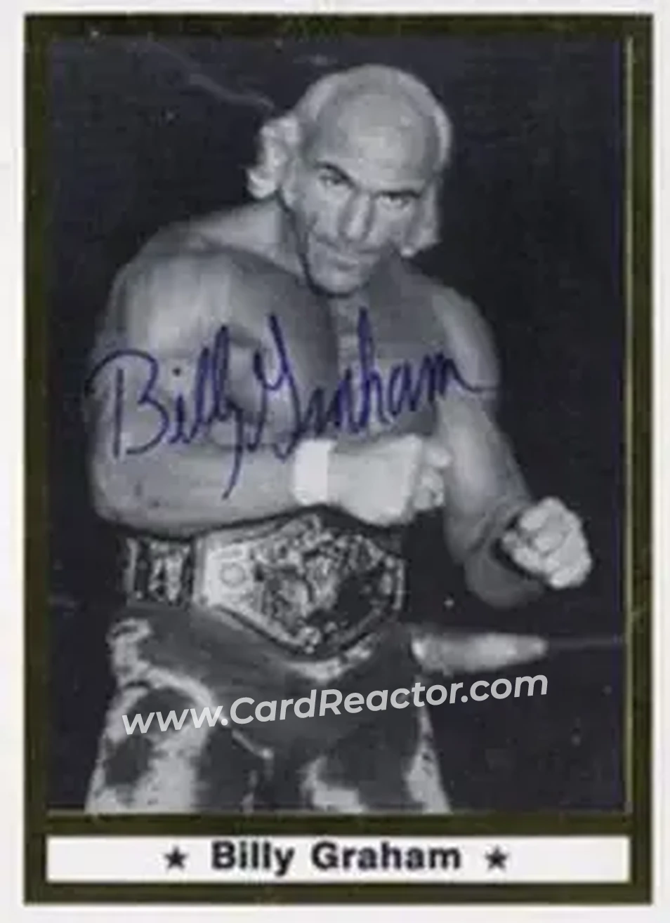 1991 Imagine Wrestling Legends #64 - "Superstar" Graham