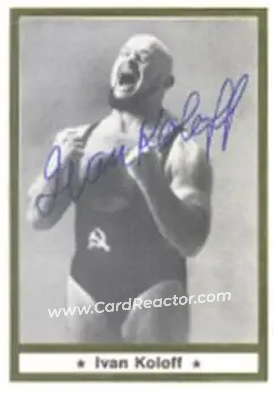 1991 Imagine Wrestling Legends #65 - Ivan Koloff