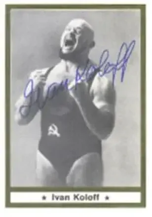 1991 Imagine Wrestling Legends #65 - Ivan Koloff
