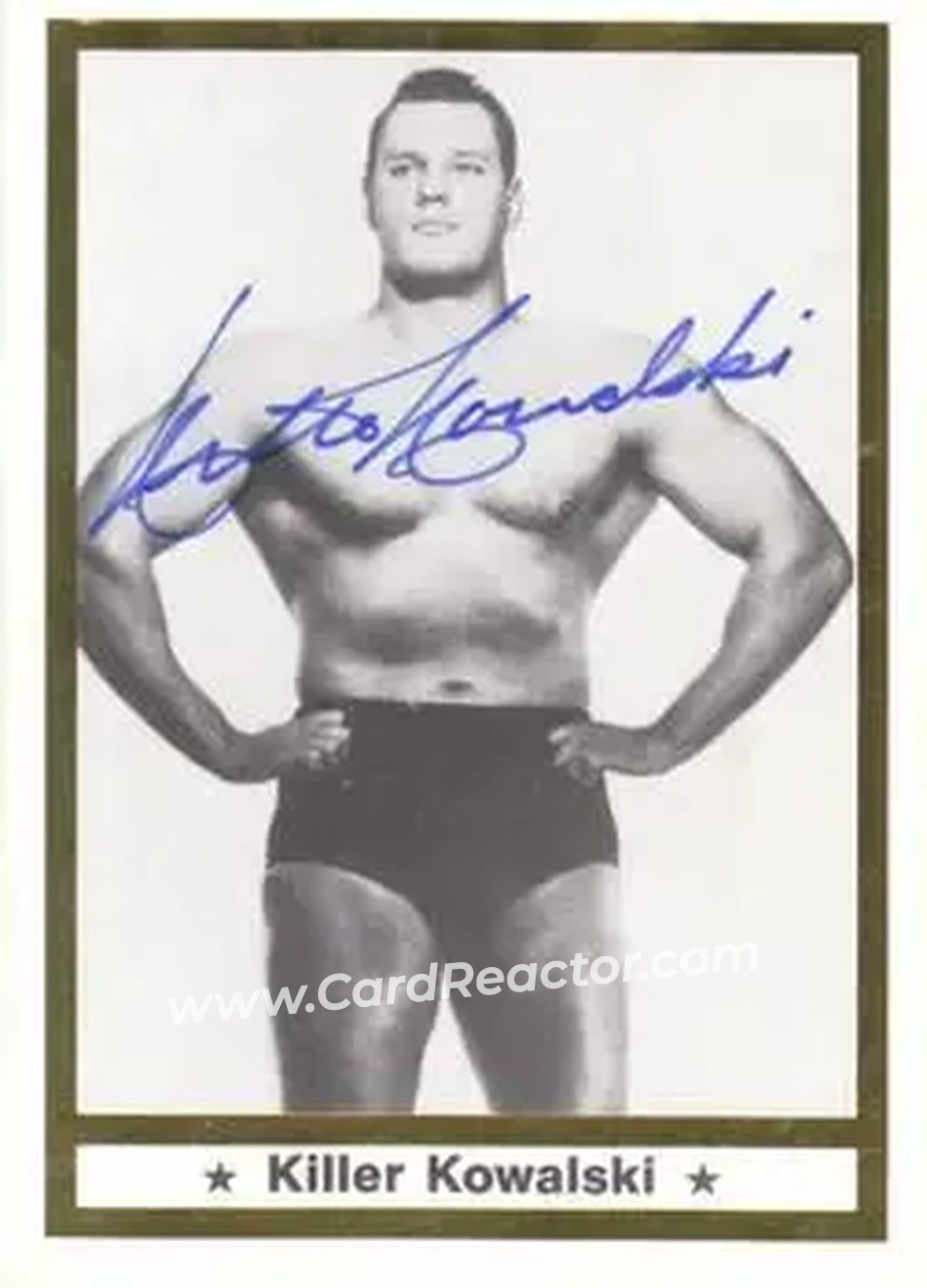 1991 Imagine Wrestling Legends #66 - Killer Kowalski