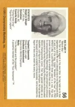1991 Championship Marketing WCW #56 - Card #56