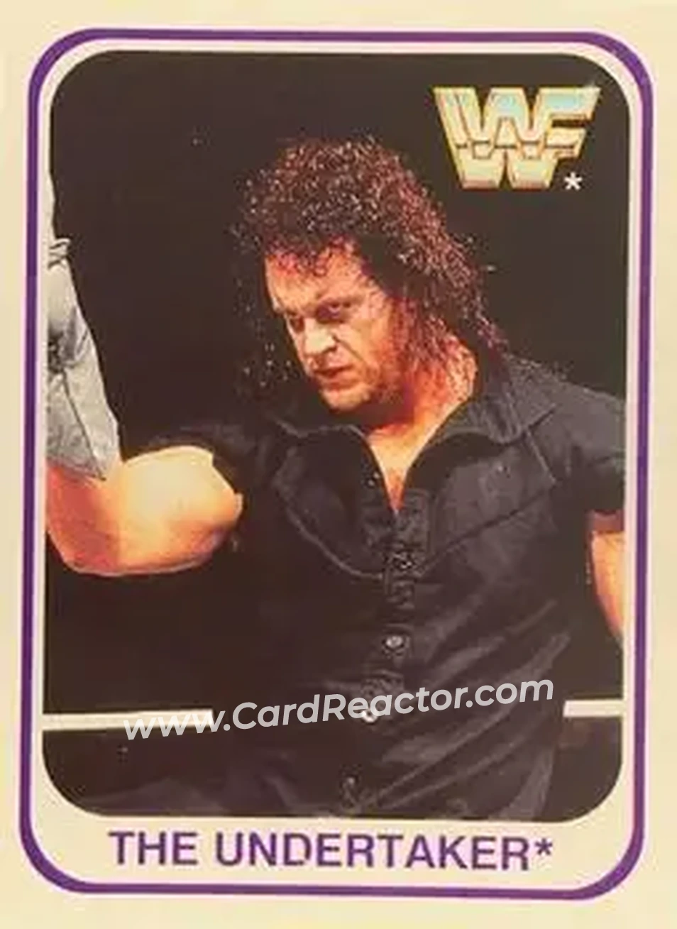 1991 Merlin WWF (Italian) #104 - The Undertaker