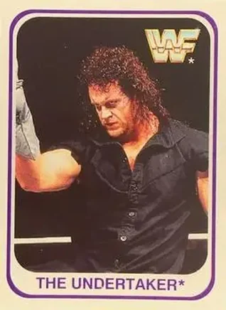 1991 Merlin WWF (Italian) #104 - The Undertaker