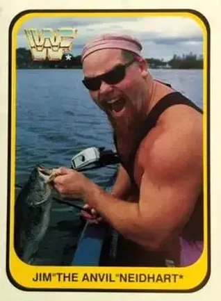 1991 Merlin WWF #84 - Jim "The Anvil" Neidhart 1991 Merlin WWF #84 - Jim "The Anvil" Neidhart