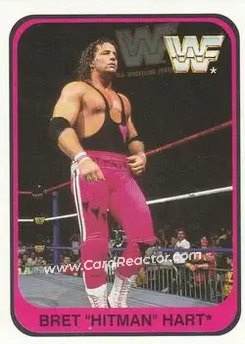1991 Merlin WWF #86 - Bret "Hit Man" Hart