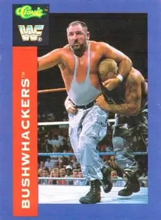 1991 Classic WWF Superstars #83 - The Bushwhackers (Butch & Luke)