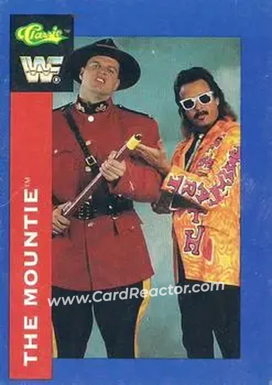 1991 Classic WWF Superstars #86 - The Mountie