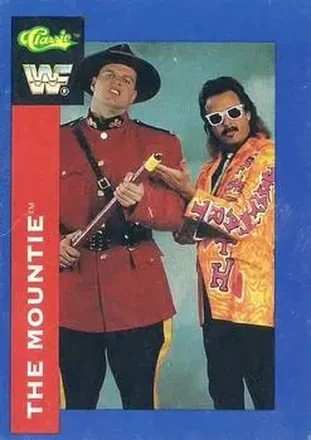 1991 Classic WWF Superstars #86 - The Mountie