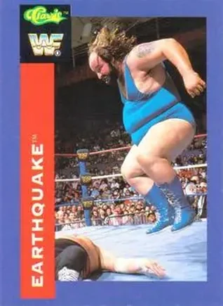 1991 Classic WWF Superstars #92 - Earthquake 1991 Classic WWF Superstars #92 - Earthquake