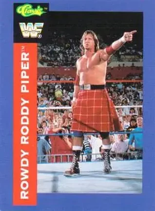 1991 Classic WWF Superstars #98 - Rowdy Roddy Piper