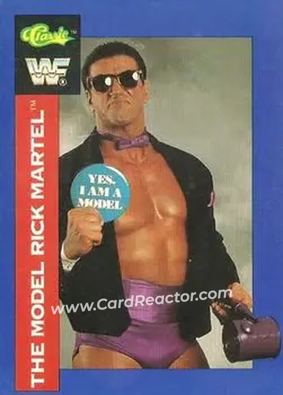 1991 Classic WWF Superstars #102 - Rick Martel 1991 Classic WWF Superstars #102 - Rick Martel