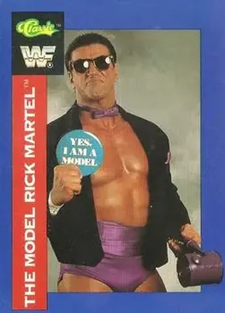 1991 Classic WWF Superstars #102 - Rick Martel
