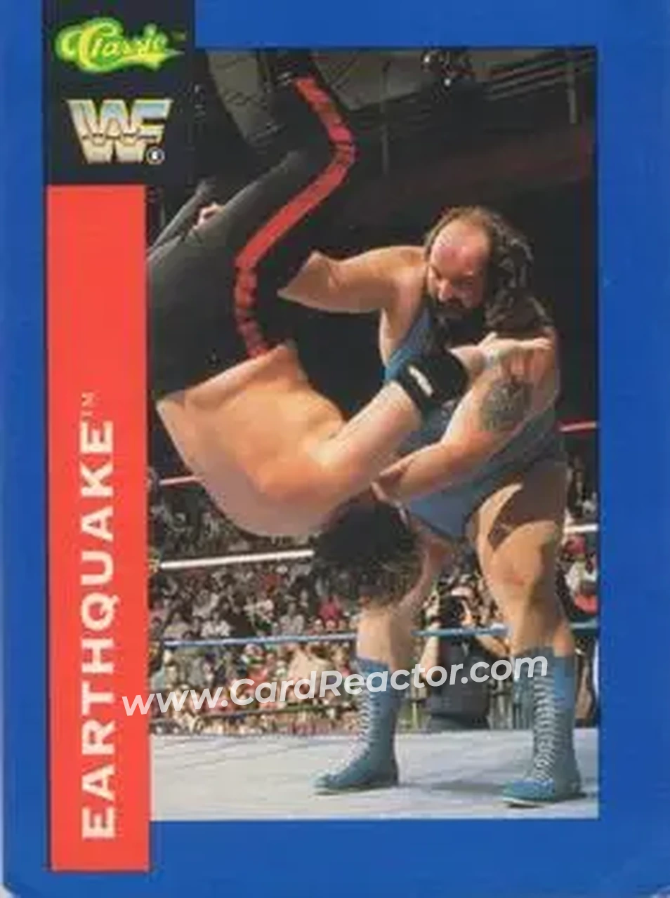 1991 Classic WWF Superstars #103 - Earthquake 1991 Classic WWF Superstars #103 - Earthquake