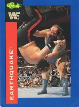 1991 Classic WWF Superstars #103 - Earthquake