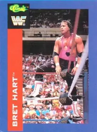 1991 Classic WWF Superstars #105 - Bret "Hit Man" Hart