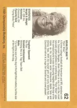 1991 Championship Marketing WCW #62 - Card #62