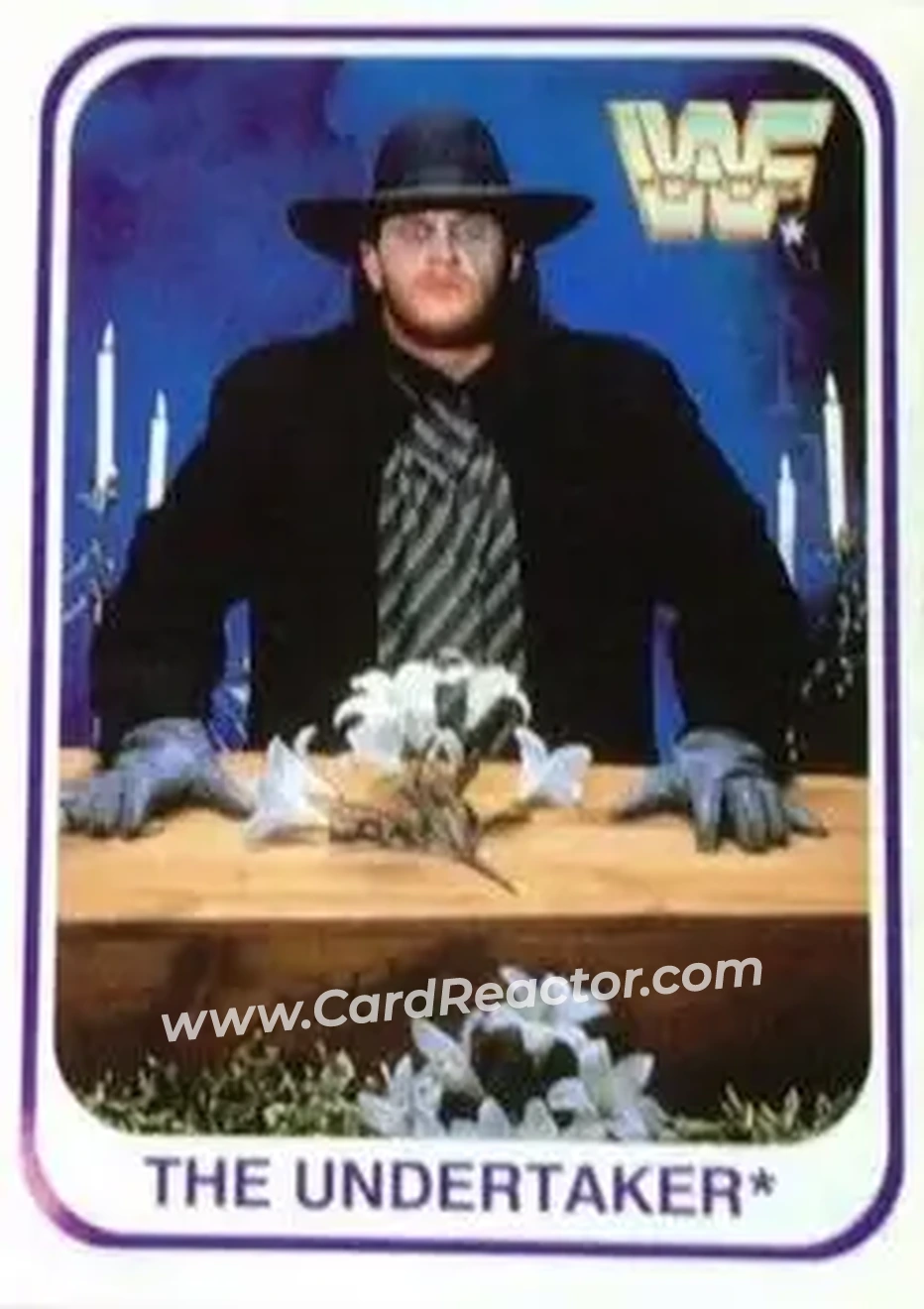 1991 Merlin WWF (German) #103 - The Undertaker