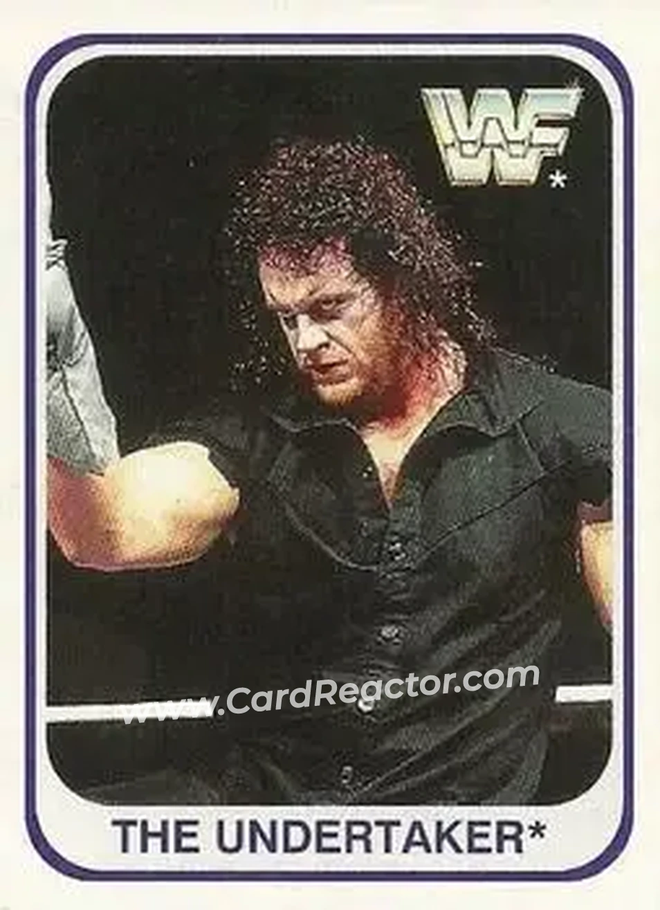1991 Merlin WWF (German) #104 - The Undertaker