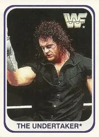 1991 Merlin WWF (German) #104 - The Undertaker