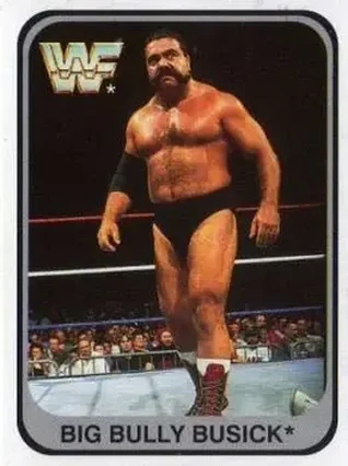 1991 Merlin WWF (German) #107 - Big Bully Busick