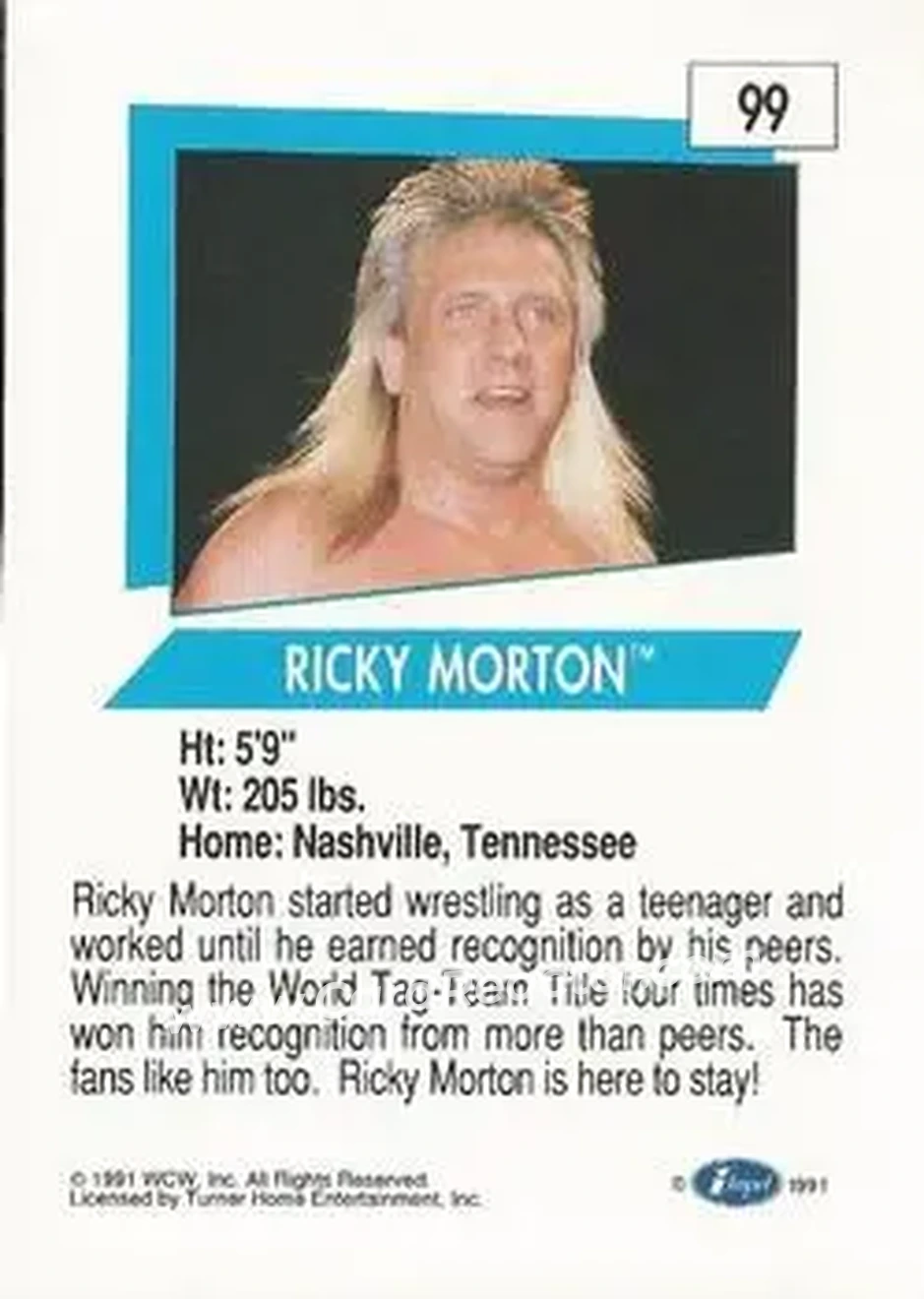 1991 Impel WCW #99 - Ricky Morton