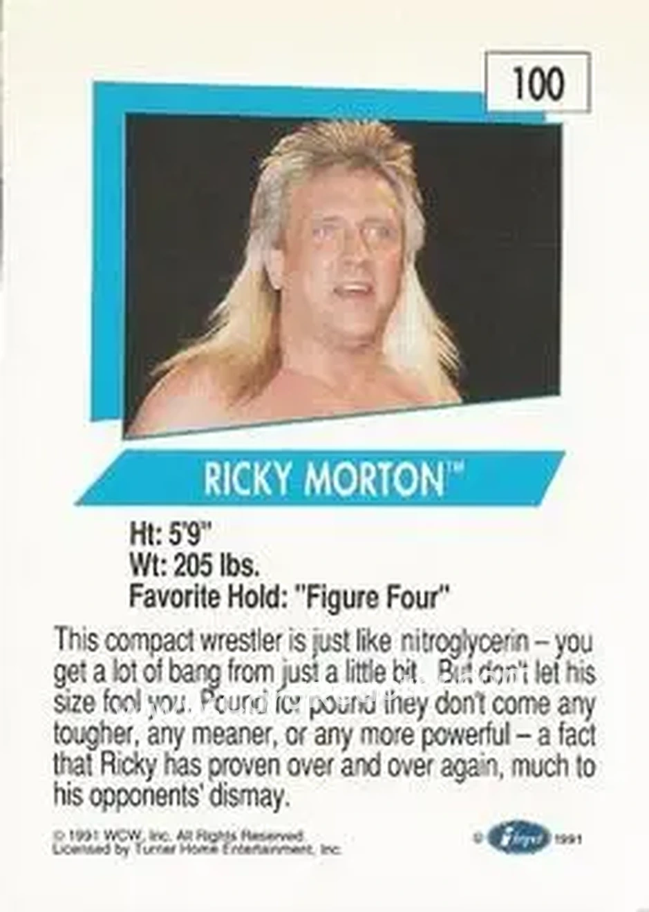 1991 Impel WCW #100 - Ricky Morton