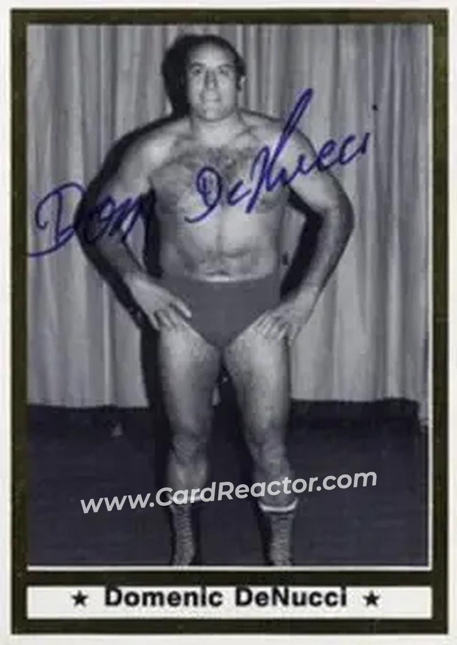 1991 Imagine Wrestling Legends #68 - Dominic DeNucci