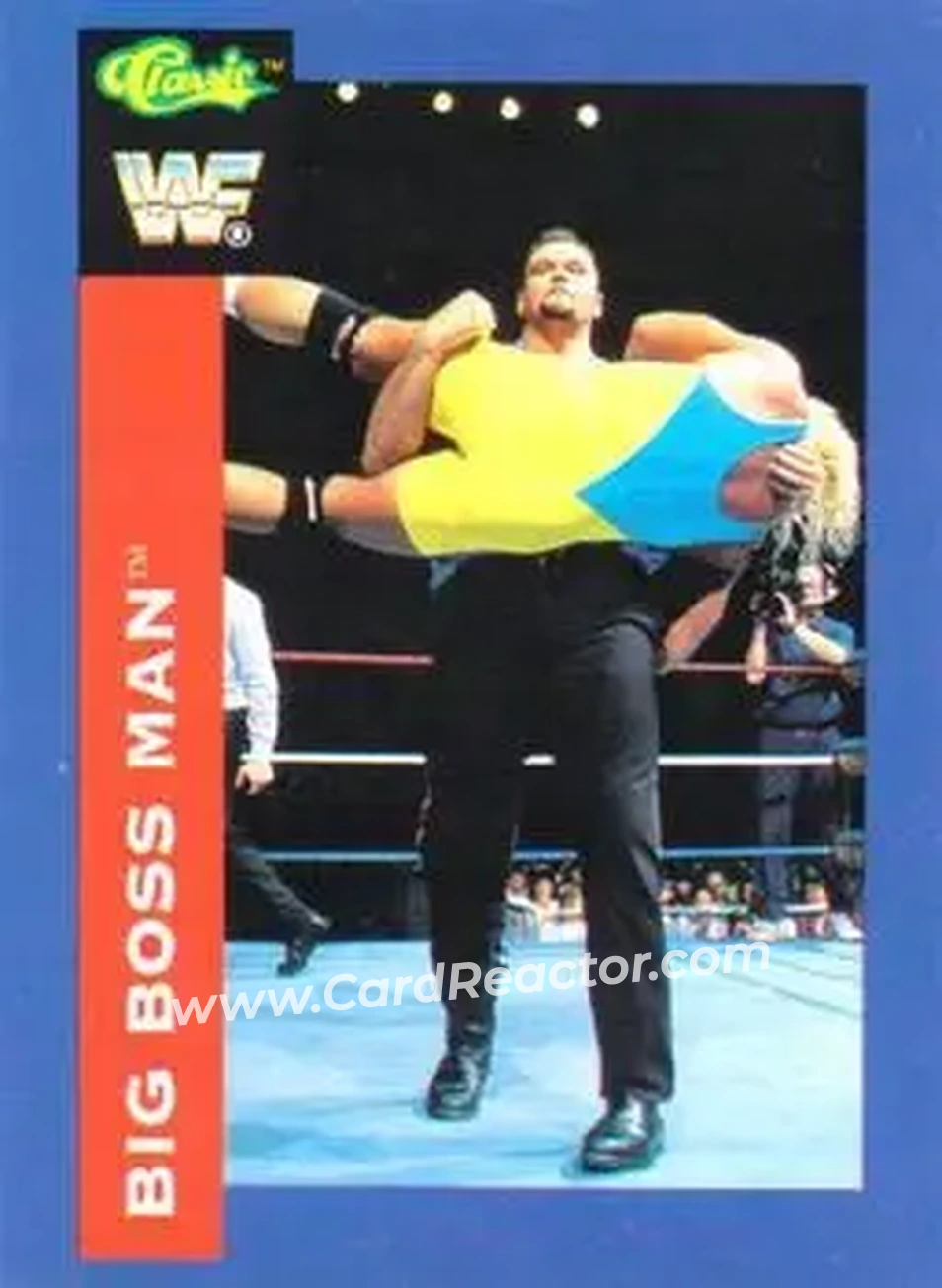 1991 Classic WWF Superstars #109 - Big Boss Man