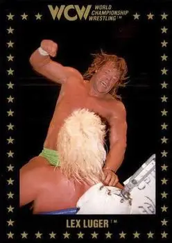 1991 Championship Marketing WCW #75 - Lex Luger - Front