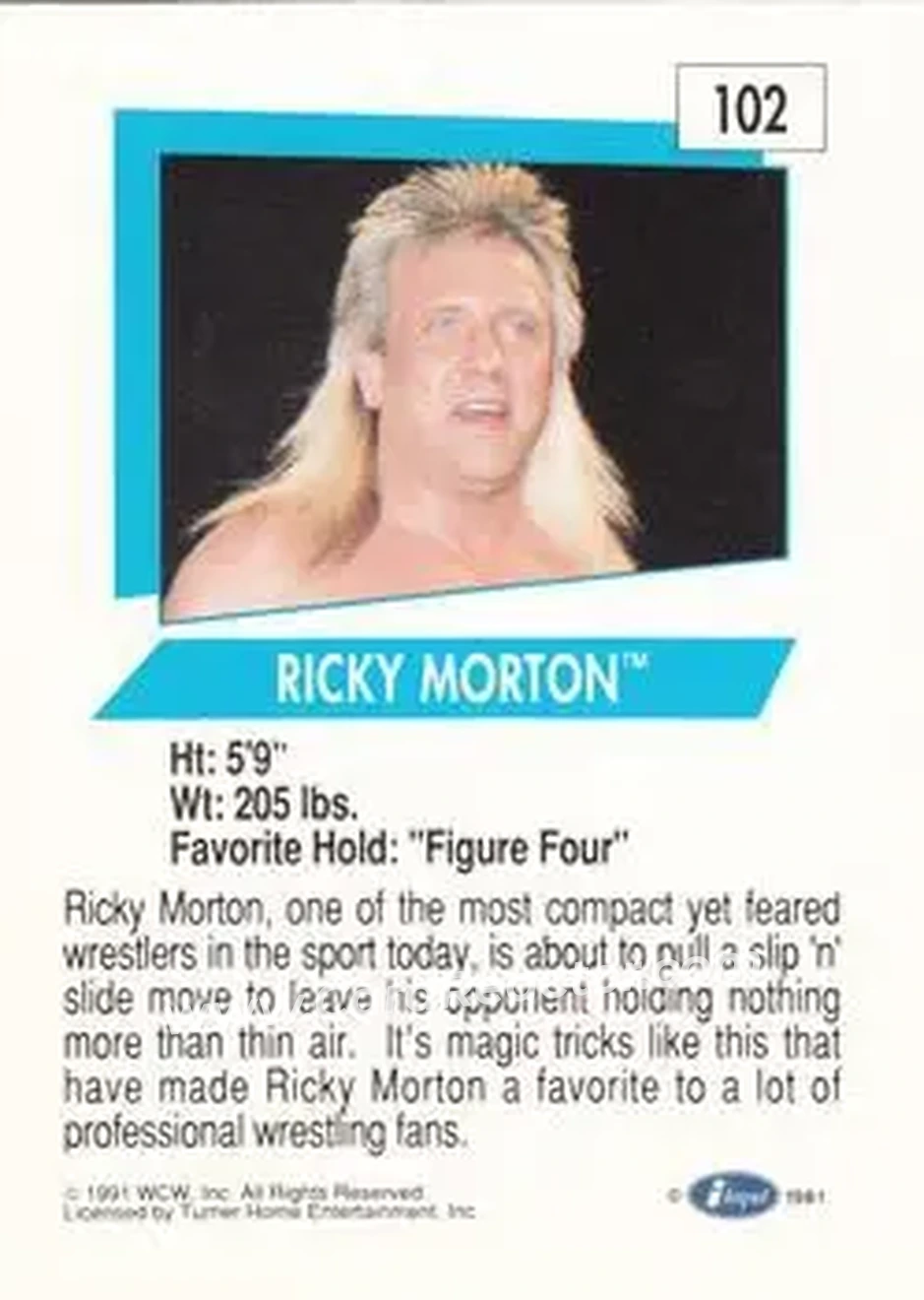 1991 Impel WCW #102 - Ricky Morton