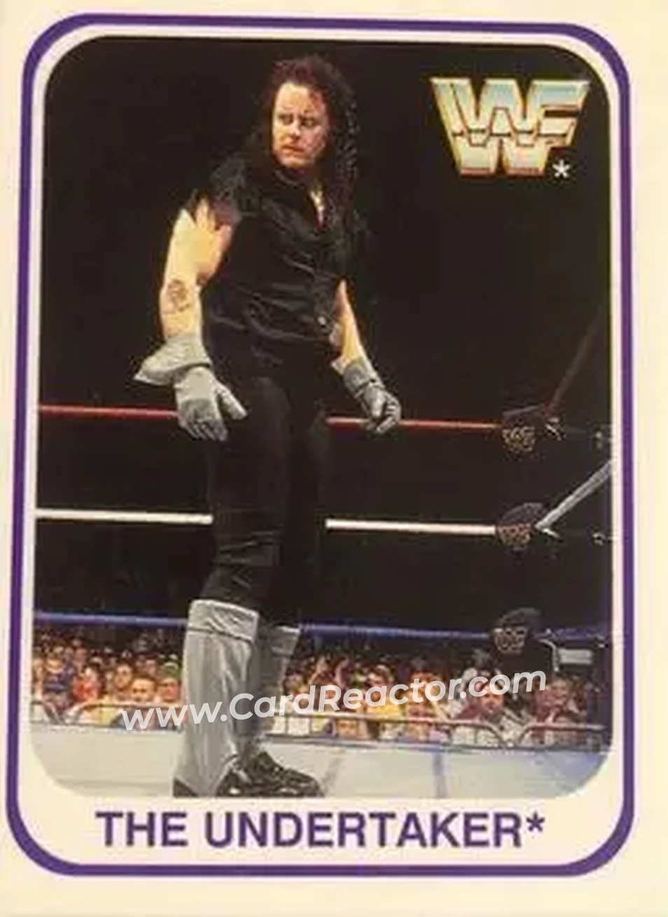 1991 Merlin WWF (Italian) #118 - The Undertaker