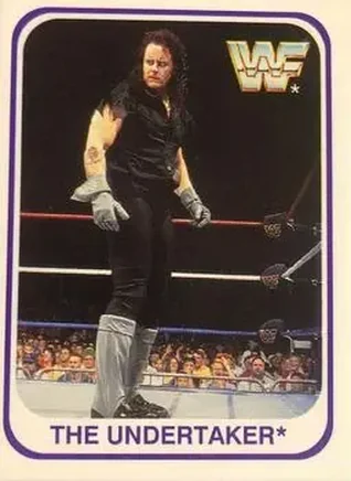 1991 Merlin WWF (Italian) #118 - The Undertaker