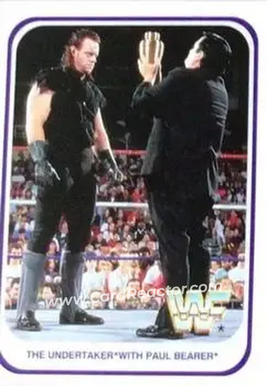 1991 Merlin WWF (German) #120 - Card #120