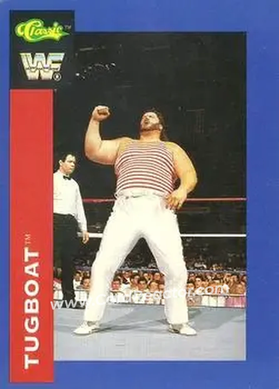1991 Classic WWF Superstars #120 - Tugboat