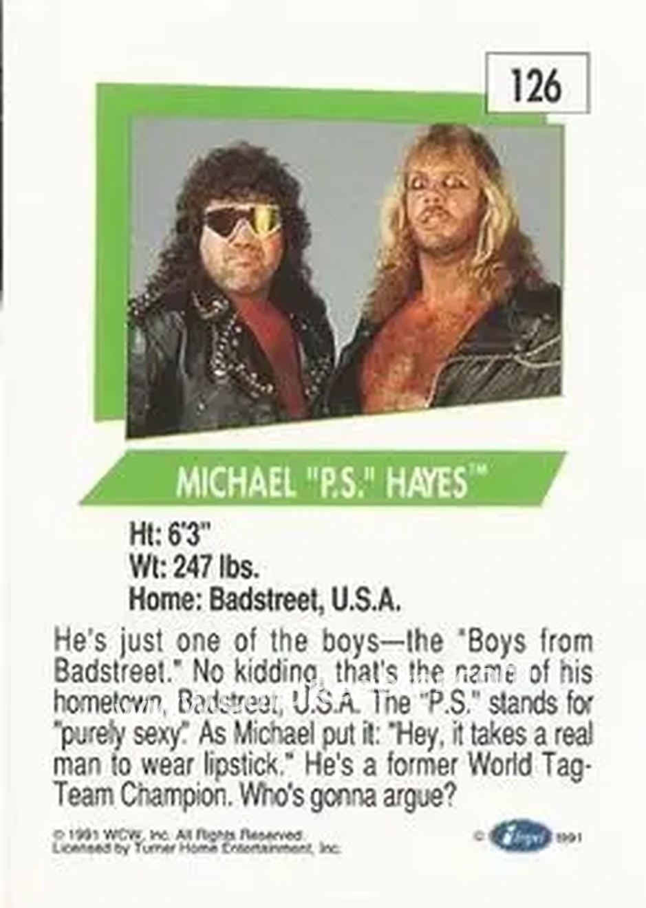 1991 Impel WCW #126 - Card #126