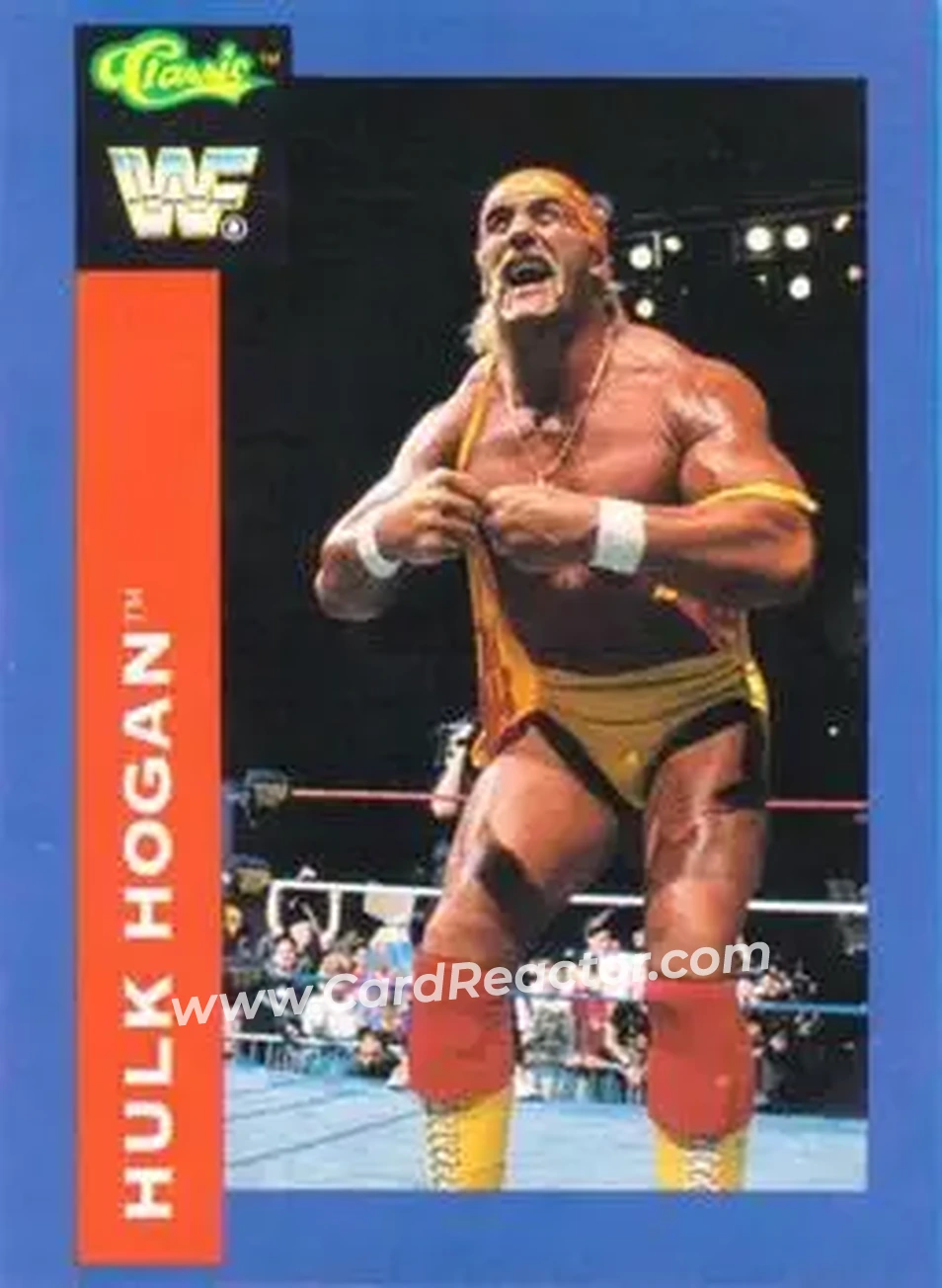 1991 Classic WWF Superstars #123 - Hulk Hogan