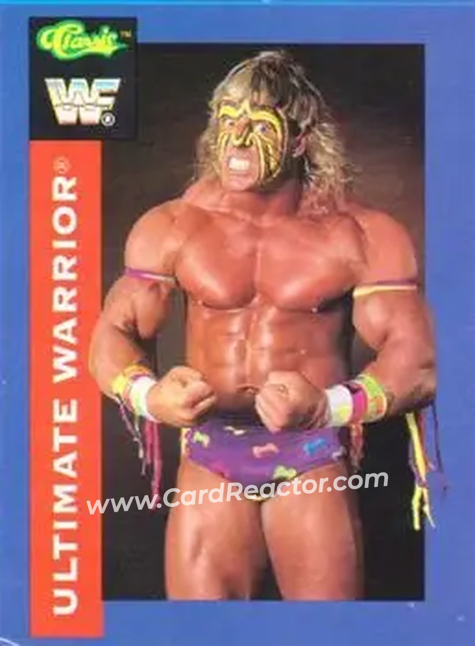 1991 Classic WWF Superstars #124 - The Ultimate Warrior