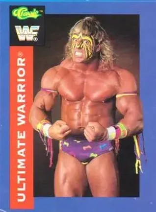 1991 Classic WWF Superstars #124 - The Ultimate Warrior 1991 Classic WWF Superstars #124 - The Ultimate Warrior