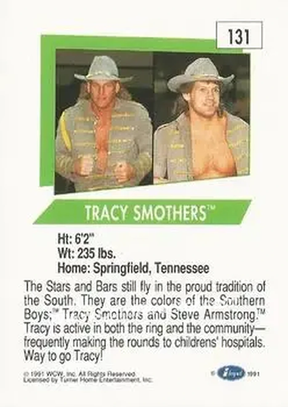 1991 Impel WCW #131 - Card #131 1991 Impel WCW #131 - Card #131
