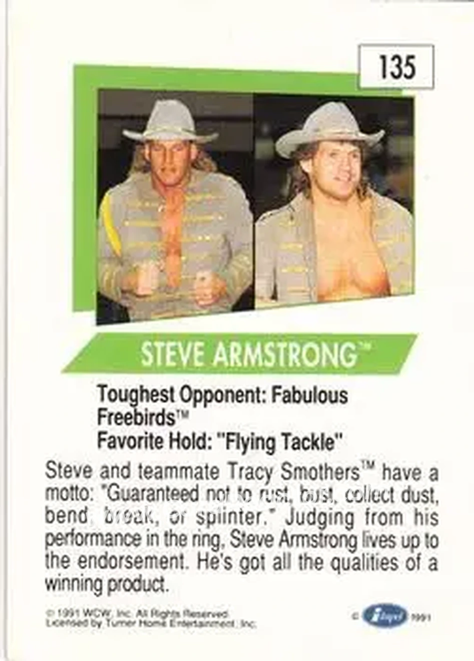 1991 Impel WCW #135 - Card #135