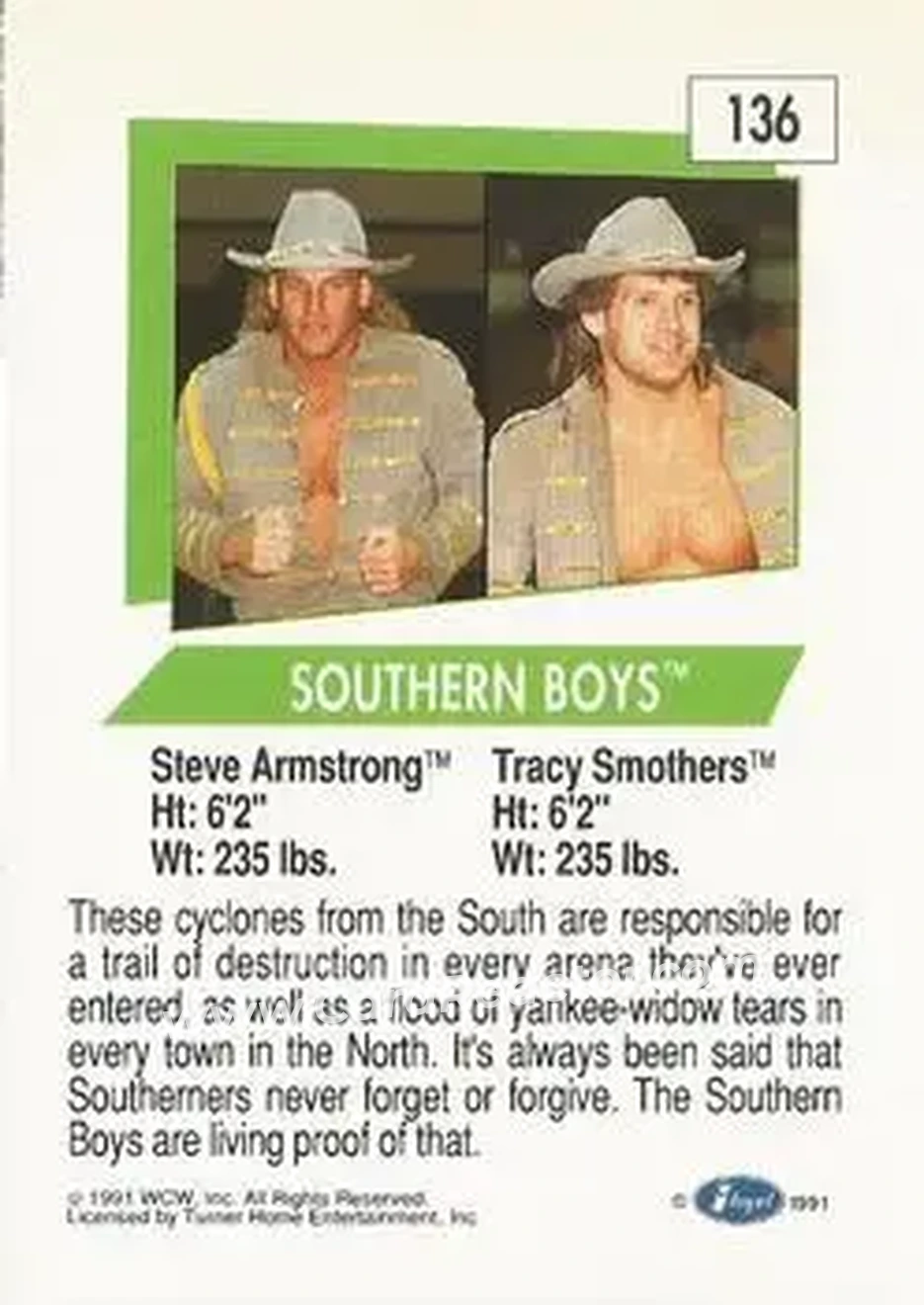 1991 Impel WCW #136 - Card #136